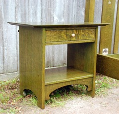 One of the matching nightstands  (Temporary pull).